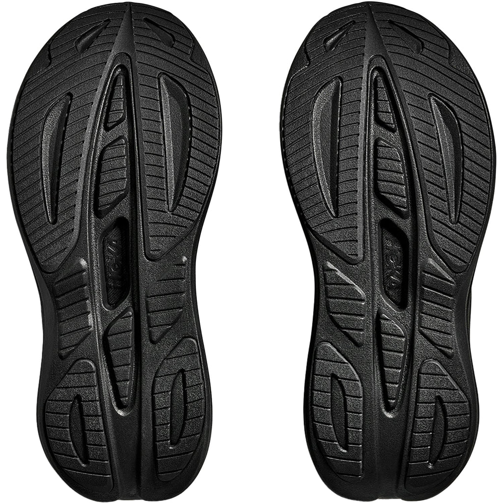 Hoka Skyward Laceless Women's Athletic Shoes Recovery Slip Ons Black/Black
