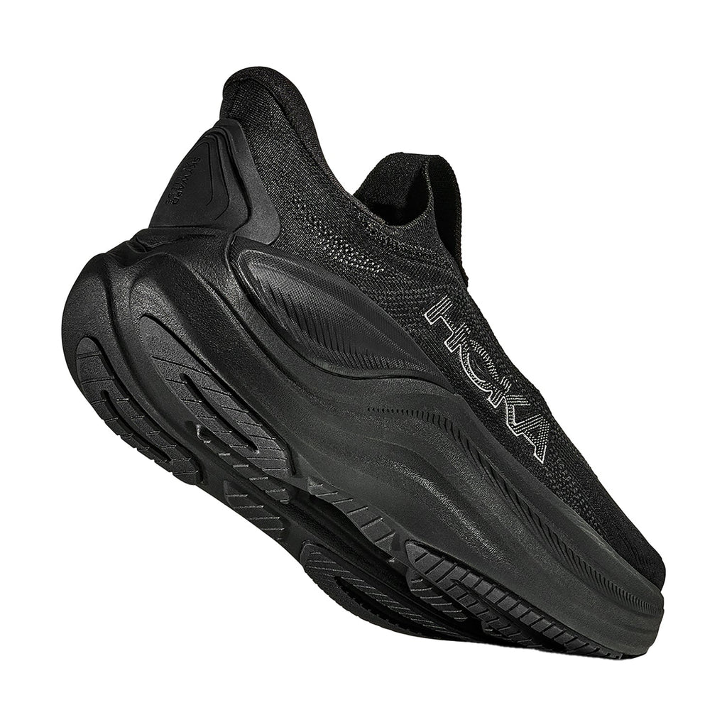 Hoka Skyward Laceless Women's Athletic Shoes Recovery Slip Ons Black/Black