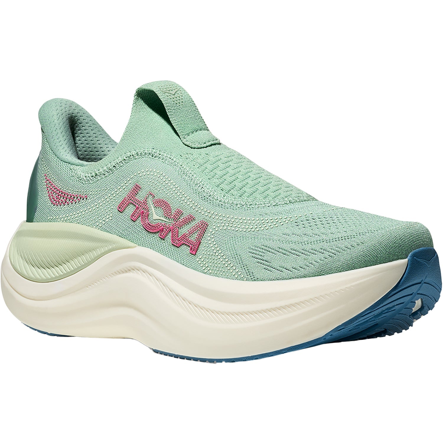 Hoka Skyward Laceless Women's Athletic Shoes Recovery Slip Ons Jadiette/Seaglass