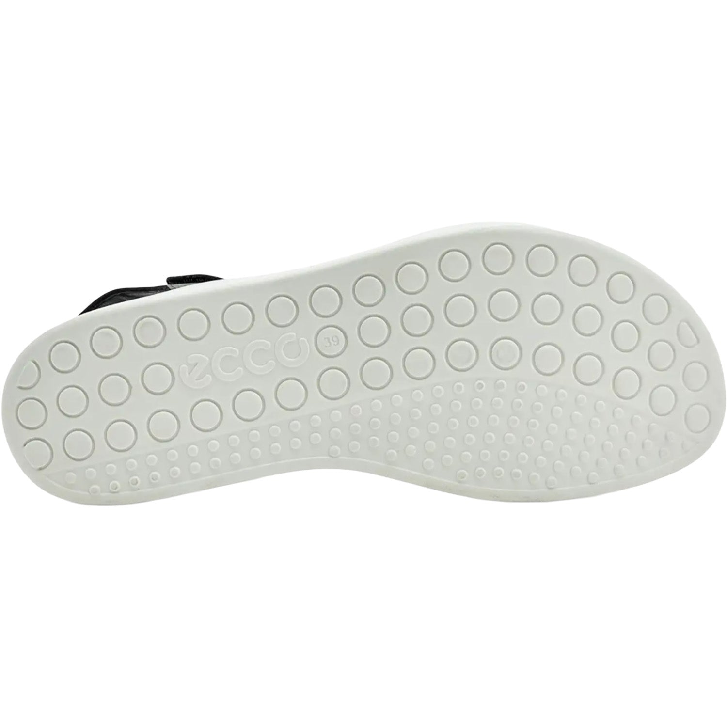 ECCO Soft Sandal 3 Strap Women's Sandal Black/Black