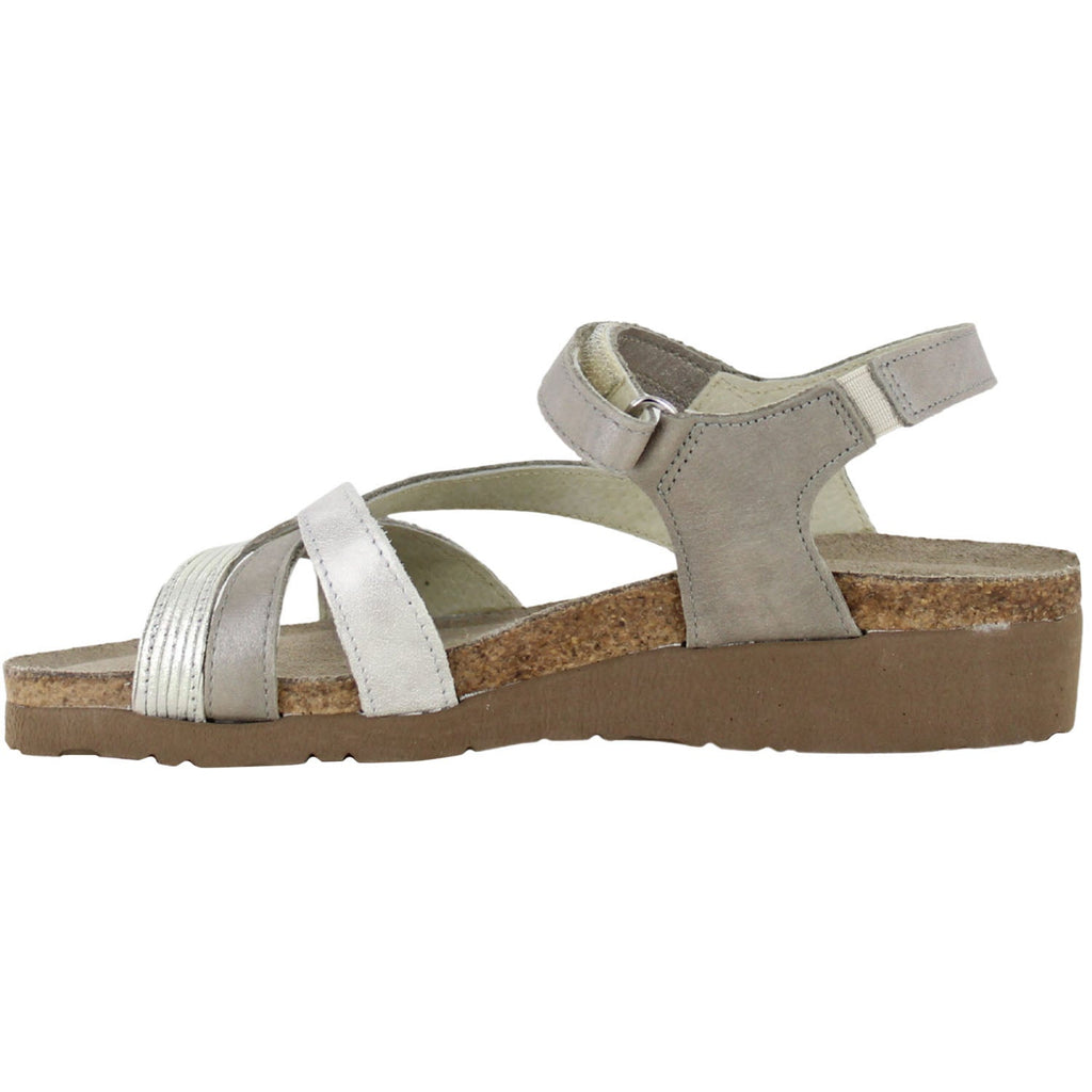 Naot Sophia Women's Sandals Titanium Leather/Platinum/Quartz Metallic