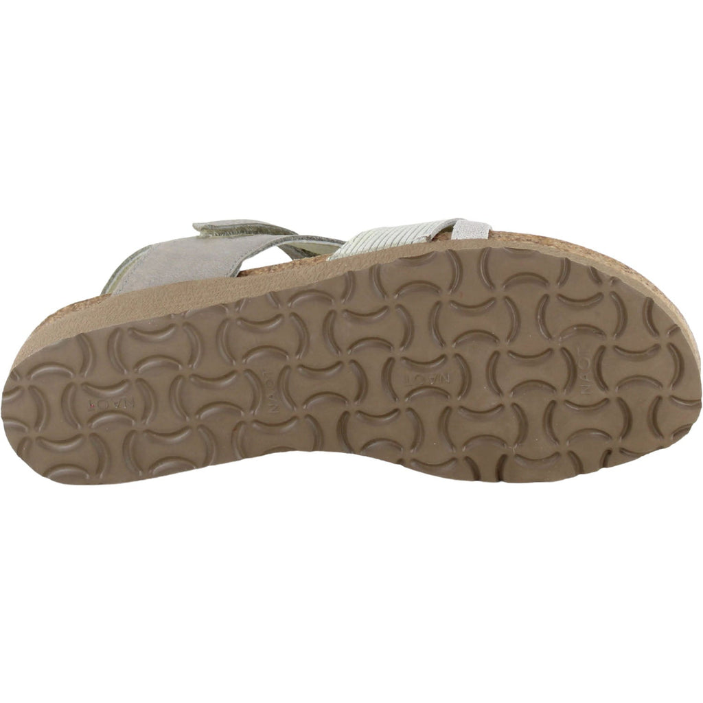 Naot Sophia Women's Sandals Titanium Leather/Platinum/Quartz Metallic