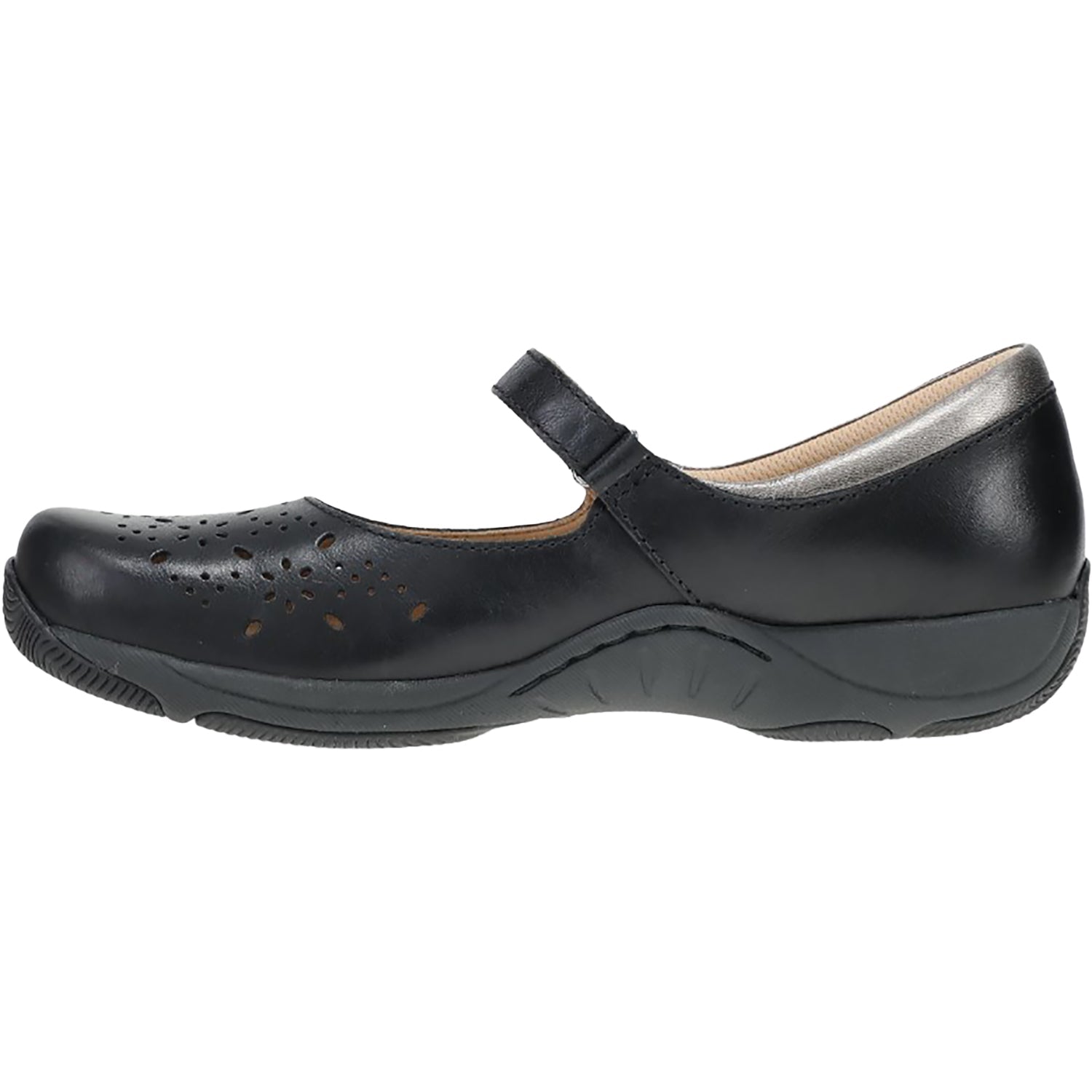 Dansko Stacy Women's Shoes Black Waxy Burnished
