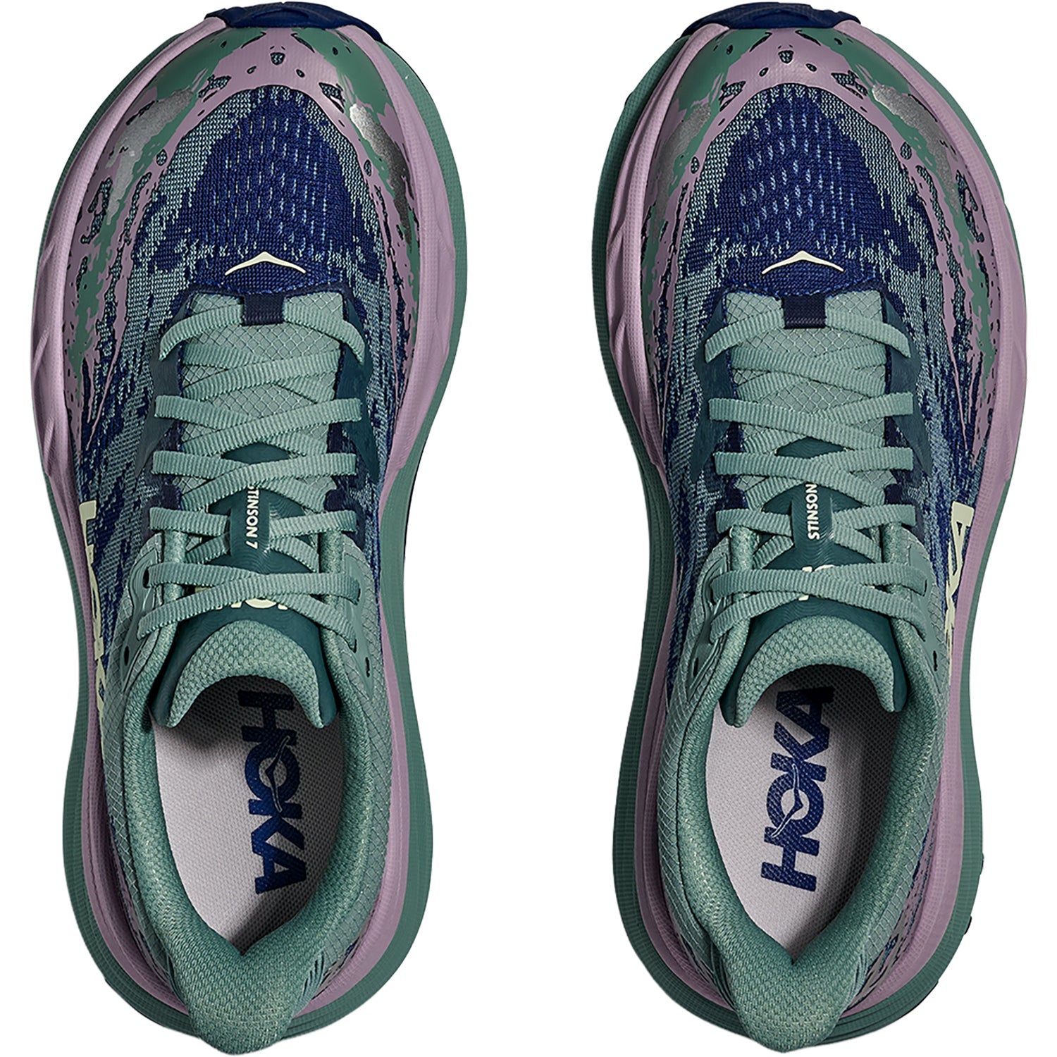 Hoka Stinson 7 (Stability Support/Trail) Women's Athletic Shoes Trail Hiking Shoes Rosemary/Fragrant Lilac