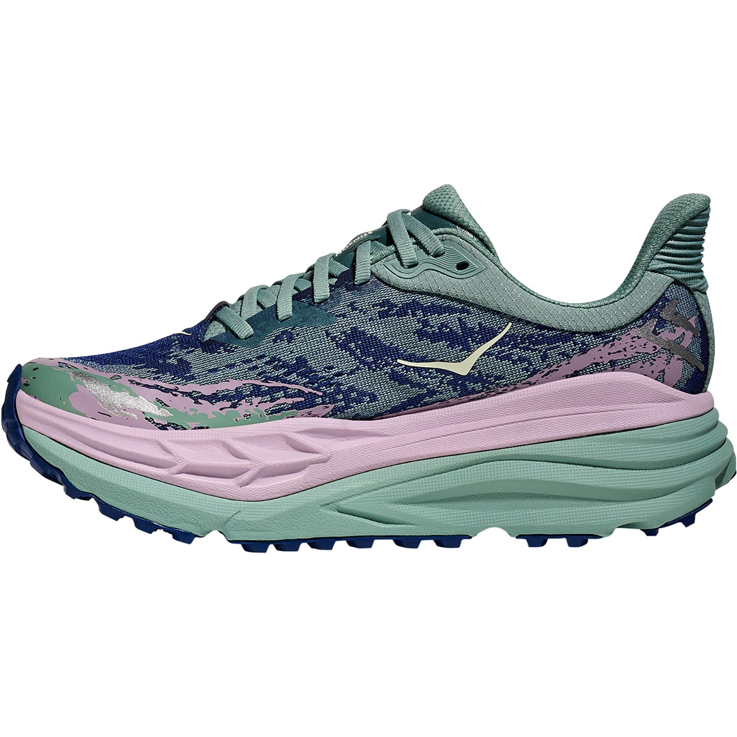Hoka Stinson 7 (Stability Support/Trail) Women's Athletic Shoes Trail Hiking Shoes Rosemary/Fragrant Lilac
