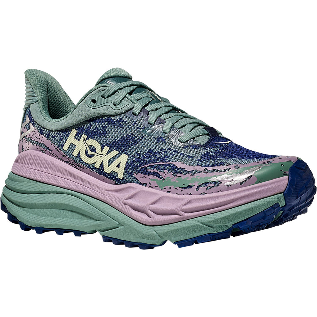 Hoka Stinson 7 (Stability Support/Trail) Women's Athletic Shoes Trail Hiking Shoes Rosemary/Fragrant Lilac