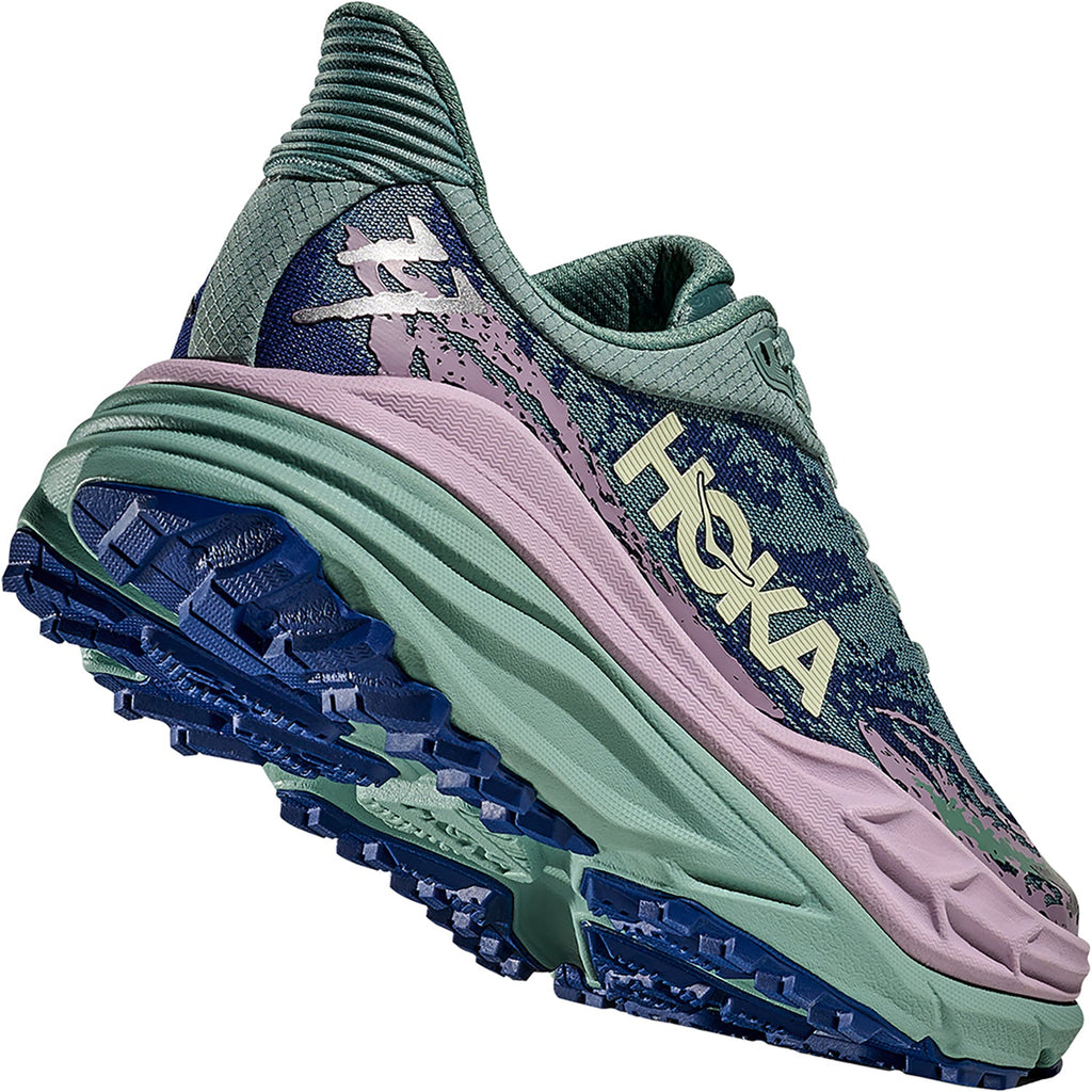 Hoka Stinson 7 (Stability Support/Trail) Women's Athletic Shoes Trail Hiking Shoes Rosemary/Fragrant Lilac