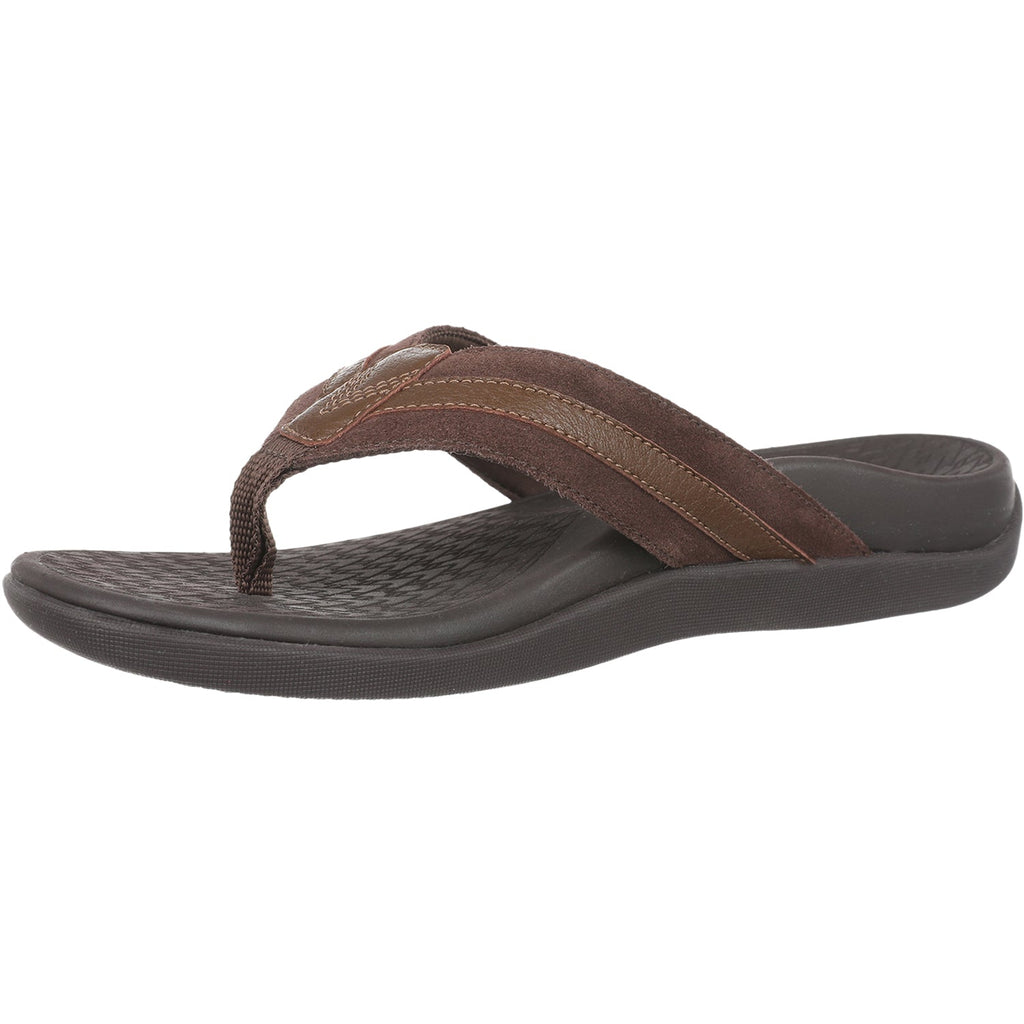 Vionic Tide II Men's Sandals Thong Sandals Chocolate Ganache