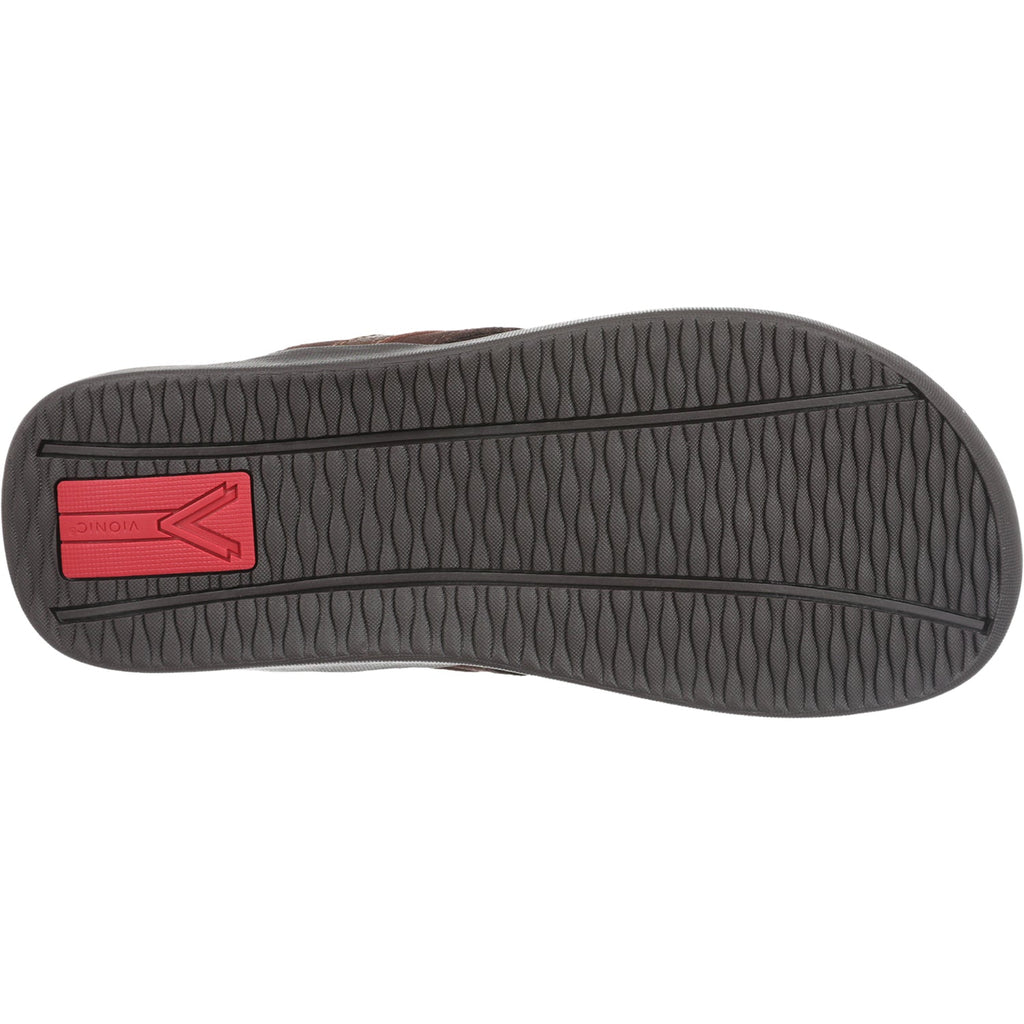 Vionic Tide II Men's Sandals Thong Sandals Chocolate Ganache