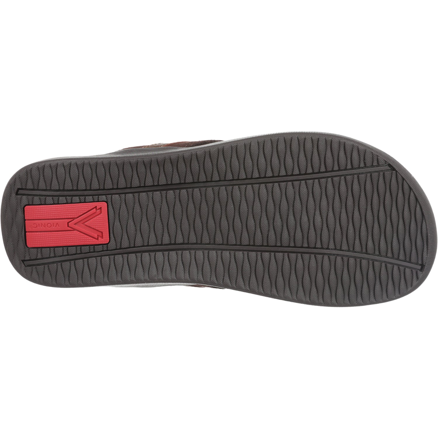 Vionic Tide II Men's Sandals Thong Sandals Chocolate Ganache