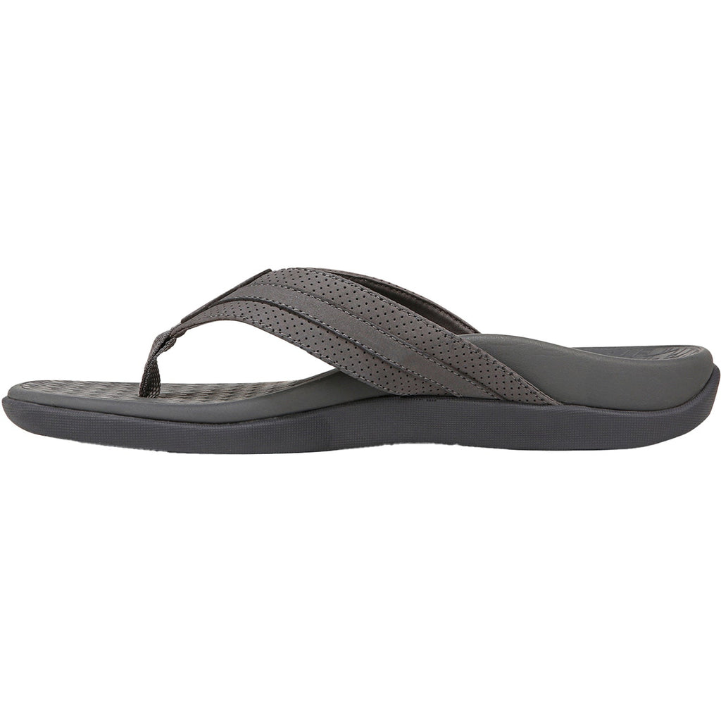 Vionic Tide II Men's Sandals Thong Sandals Charcoal