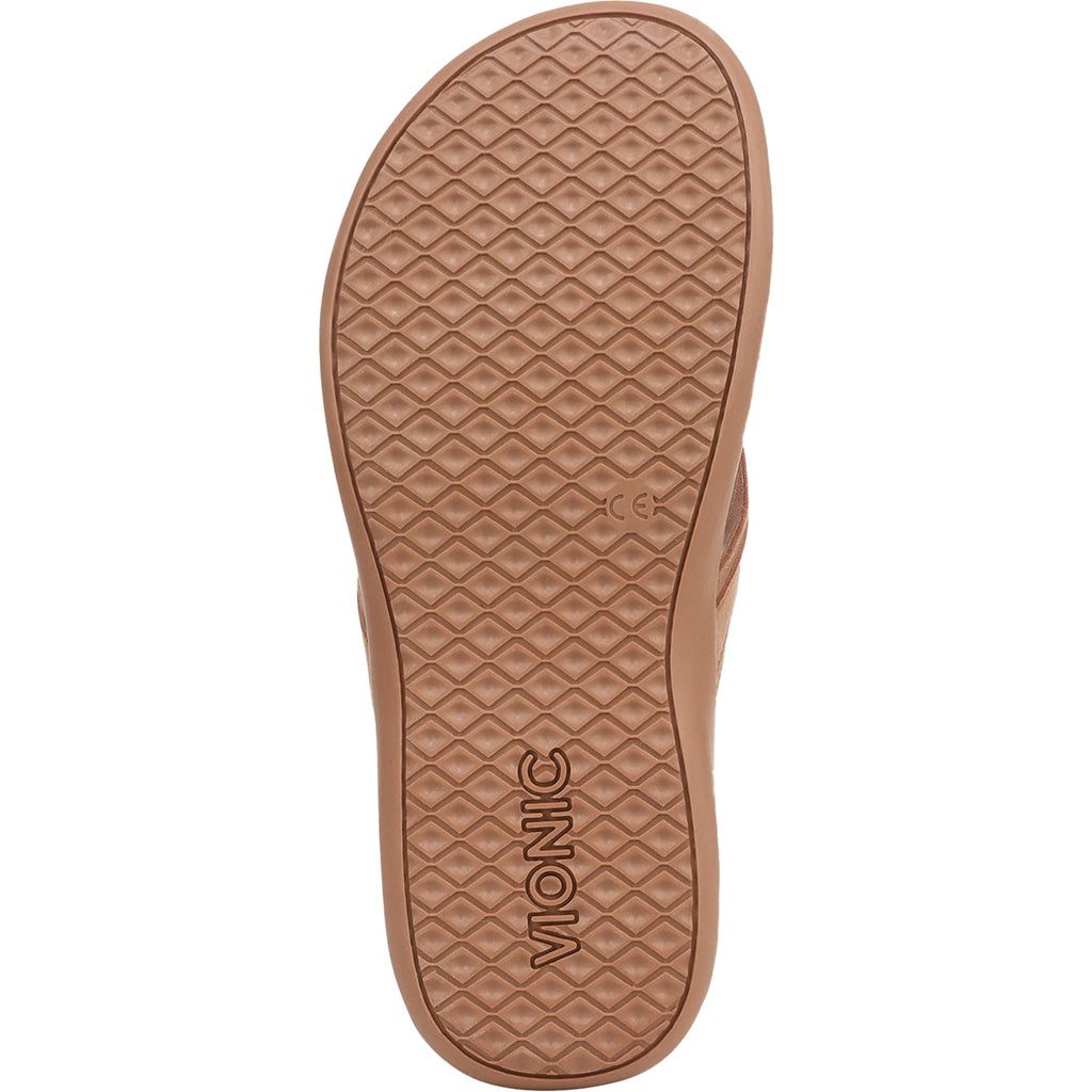 Vionic Tide 20 Women's Thong Sandals Mocha Mousse