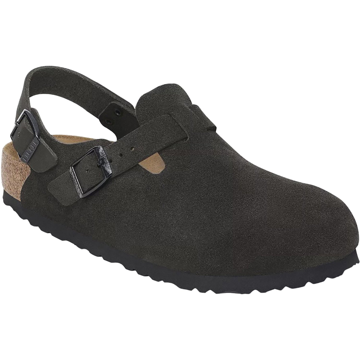 Birkenstock Tokio Unisex Clogs Black Suede