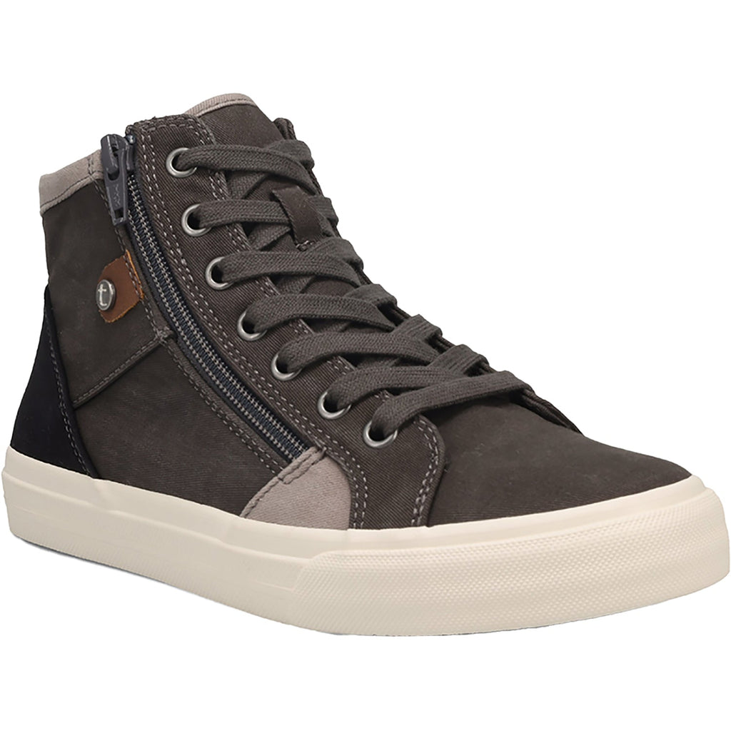 Taos Top Soul Women's Sporty Lace Up Shoes Graphite/Black Vintage Canvas