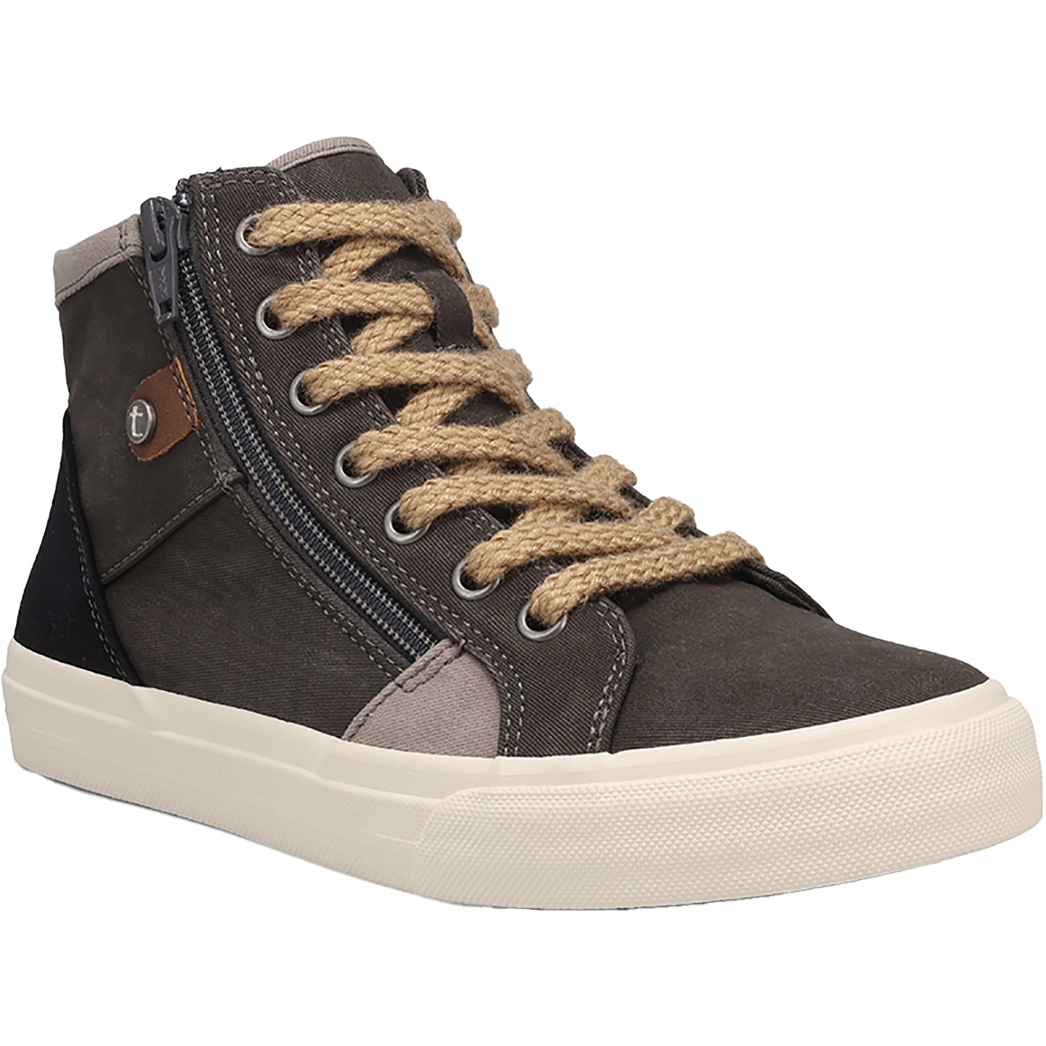Taos Top Soul Women's Sporty Lace Up Shoes Graphite/Black Vintage Canvas