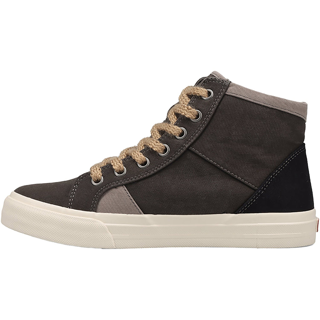 Taos Top Soul Women's Sporty Lace Up Shoes Graphite/Black Vintage Canvas