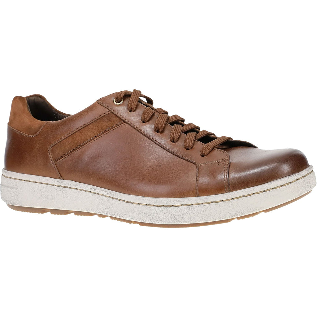 Dansko Trevor Men's Lace Up Shoes Tan Burnished Calf