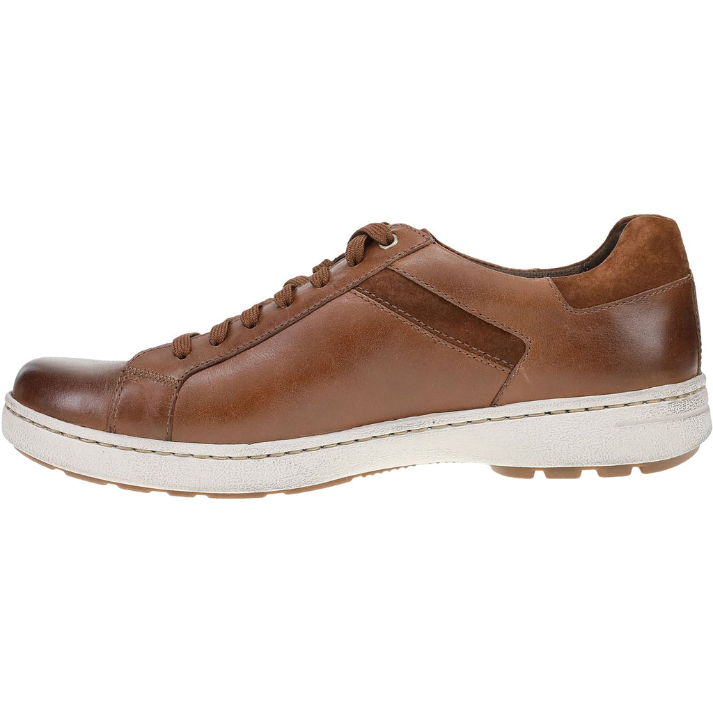 Dansko Trevor Men's Lace Up Shoes Tan Burnished Calf
