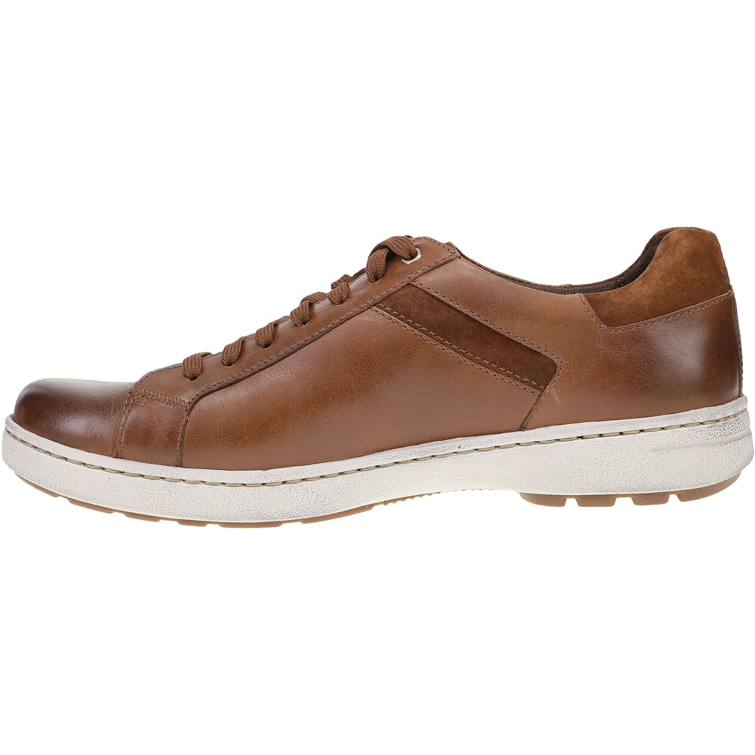 Dansko Trevor Men's Lace Up Shoes Tan Burnished Calf