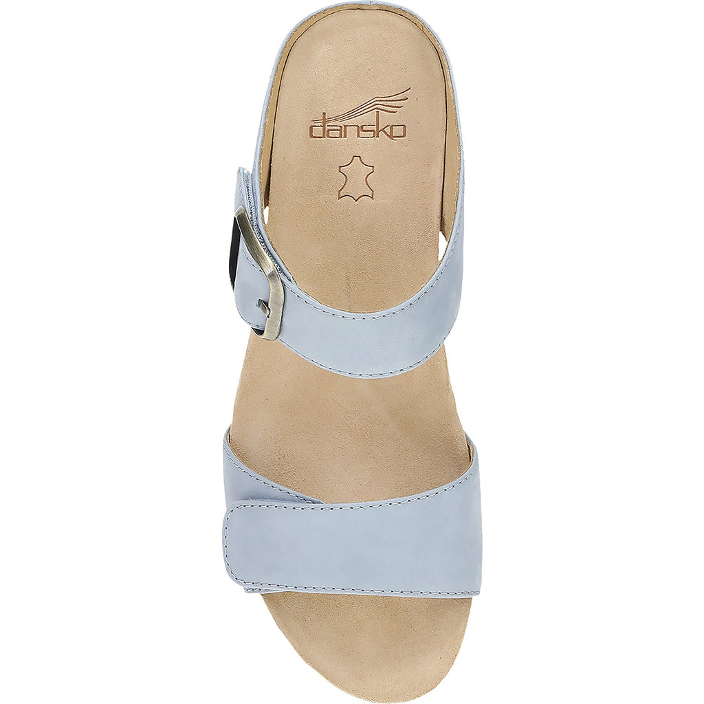 Dansko Tanya Women's Wedge Sandals Sky Nubuck