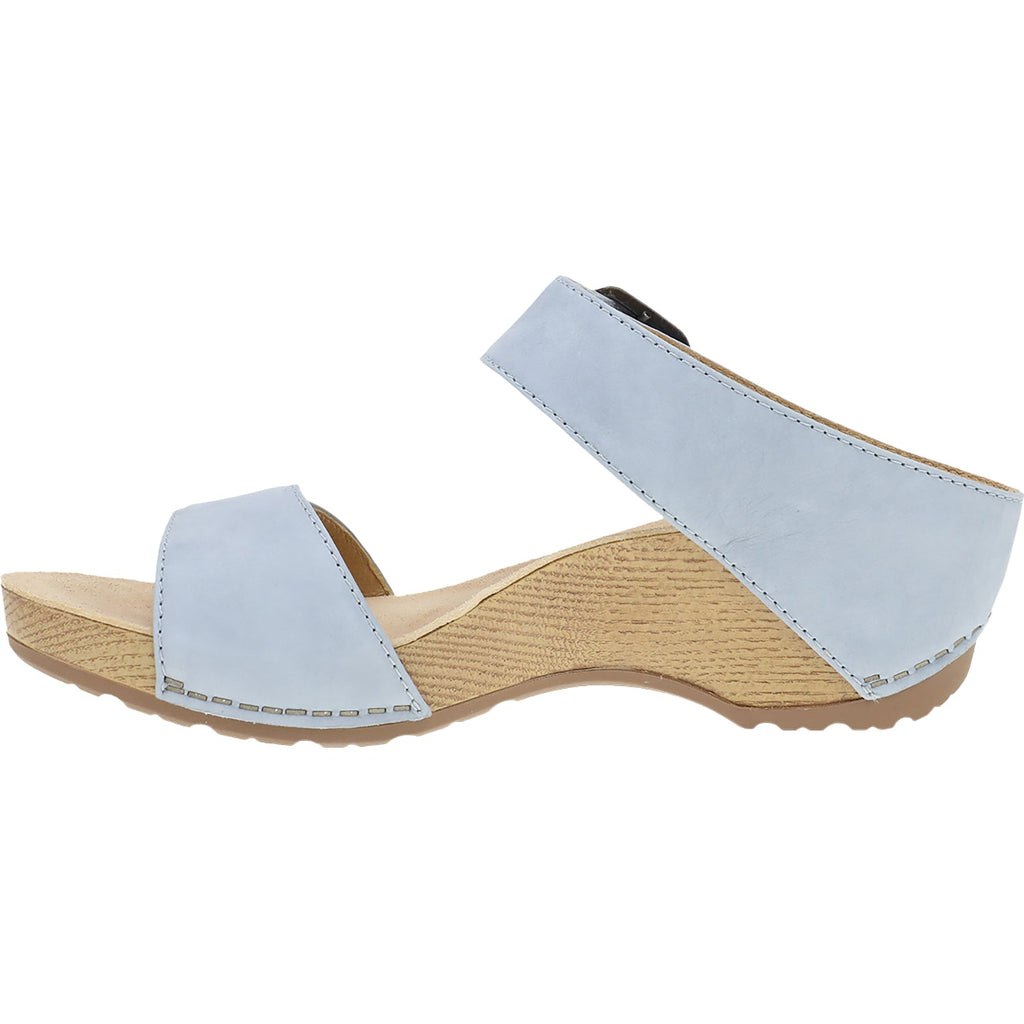 Dansko Tanya Women's Wedge Sandals Sky Nubuck