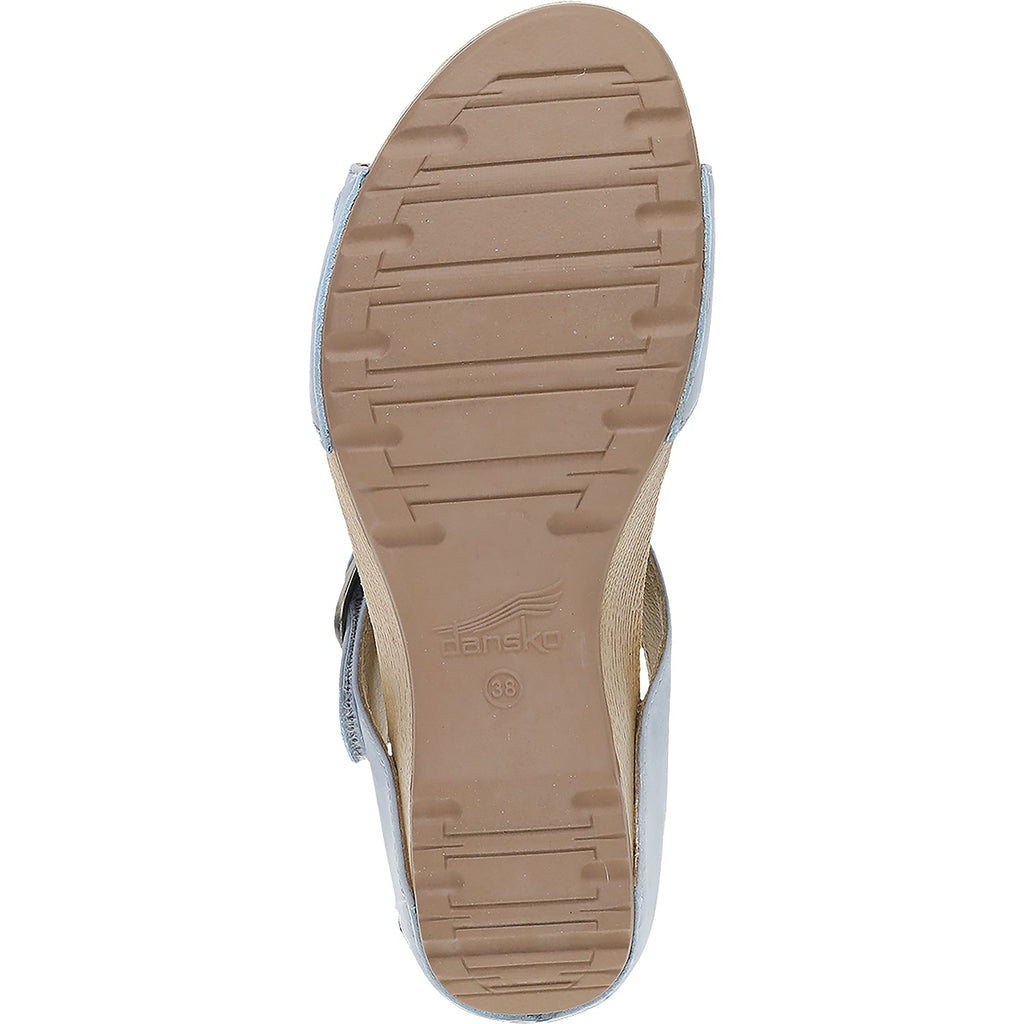 Dansko Tanya Women's Wedge Sandals Sky Nubuck