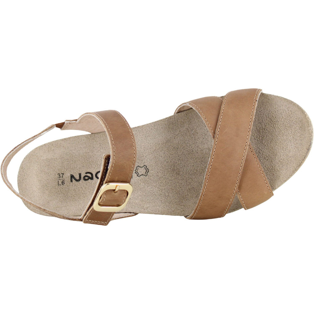Naot Throne Women's Sandals Latte Brown