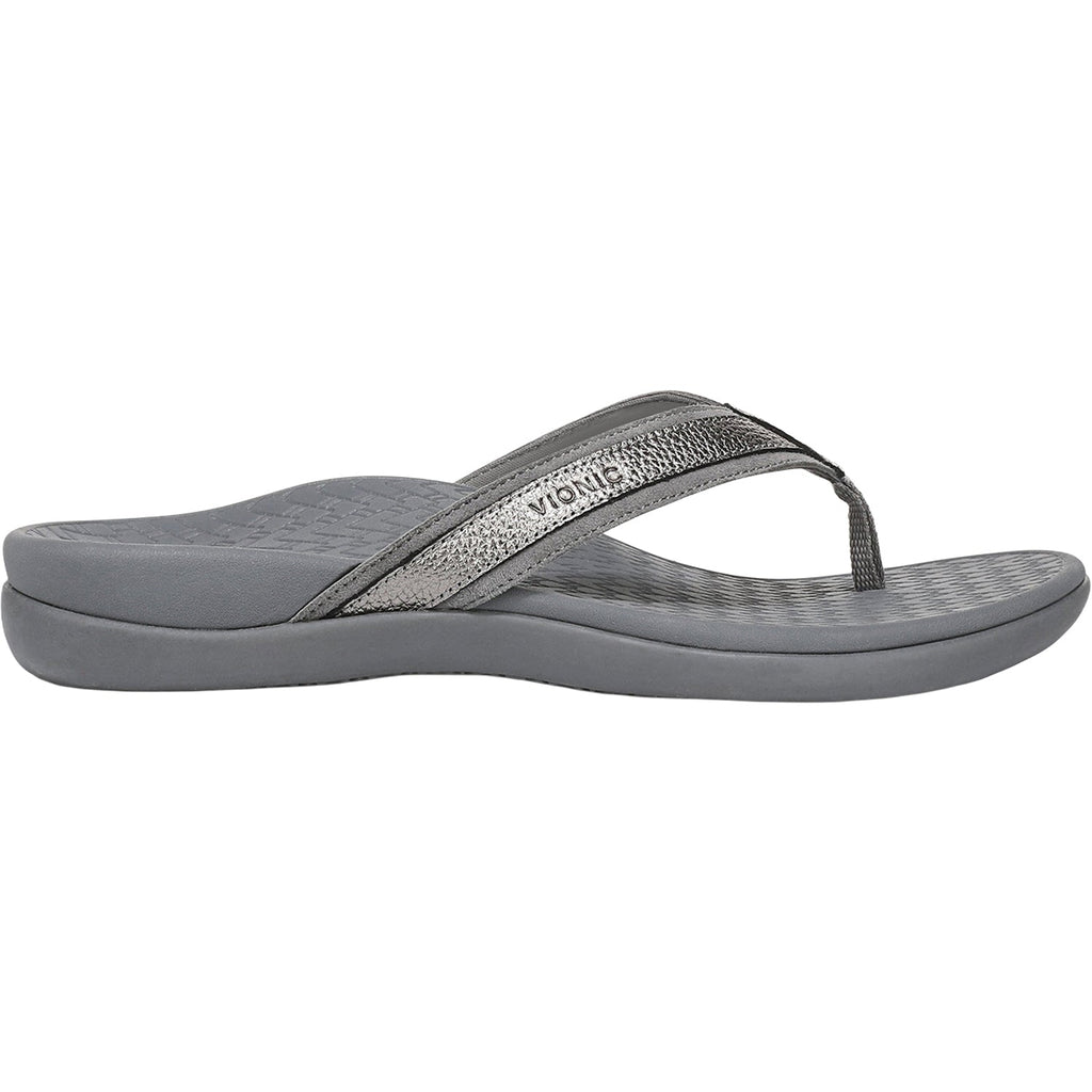 Vionic Tide 20 Women's Thong Sandals Pewter