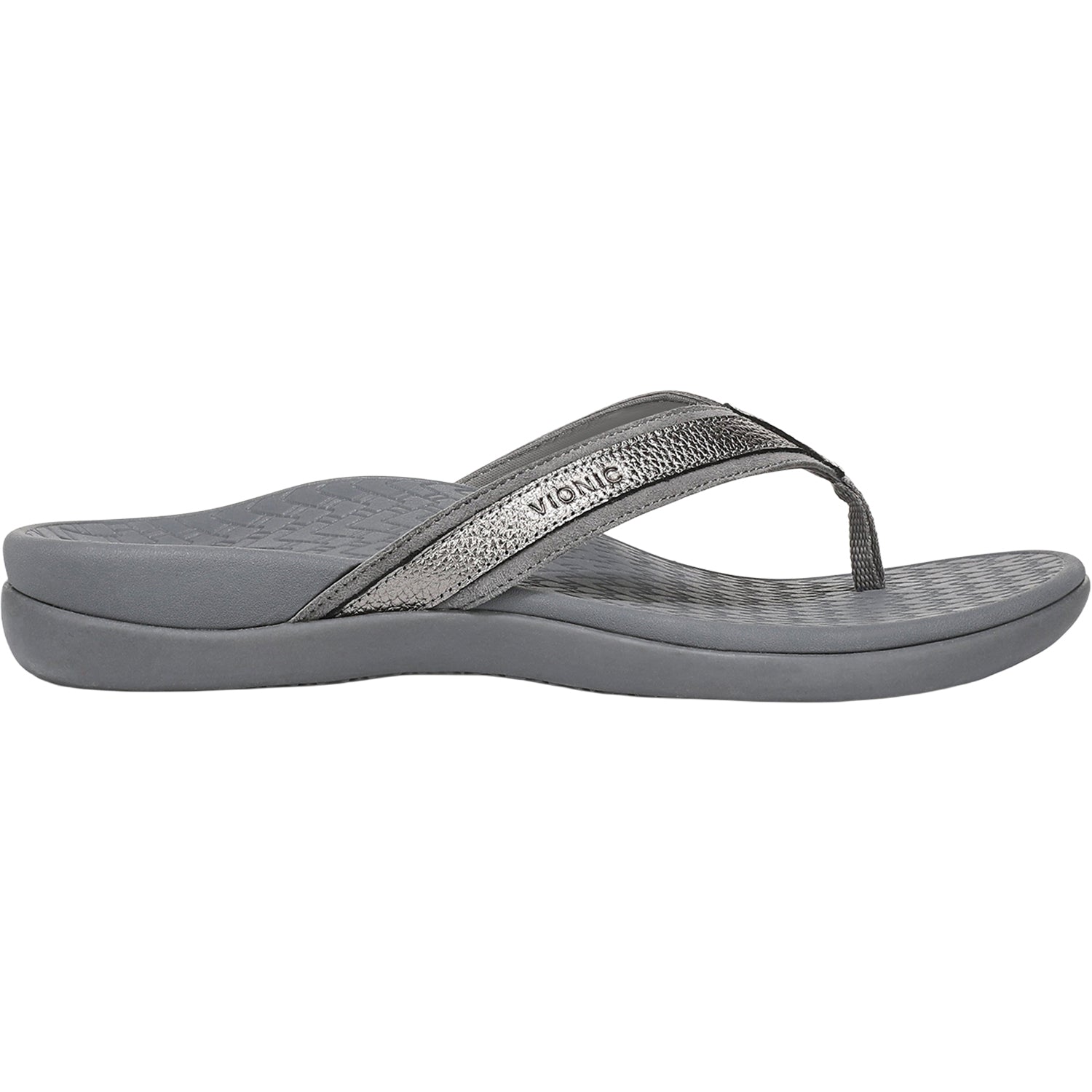 Vionic Tide 20 Women's Thong Sandals Pewter