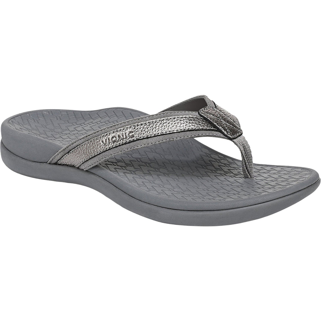 Vionic Tide 20 Women's Thong Sandals Pewter