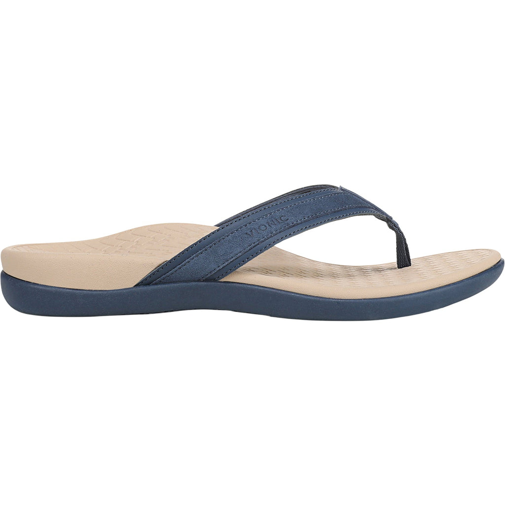 Vionic Tide 20 Women's Thong Sandals Dark Denim