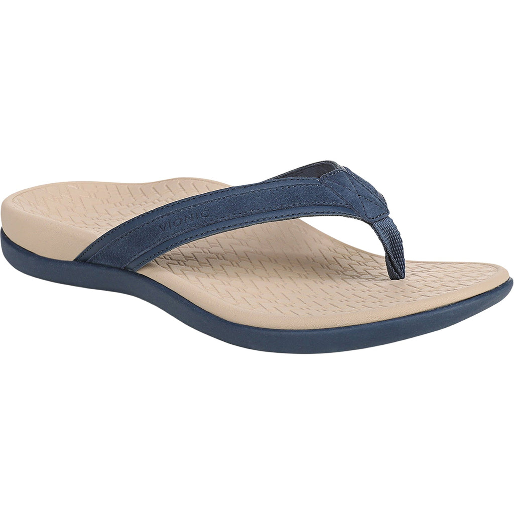 Vionic Tide 20 Women's Thong Sandals Dark Denim