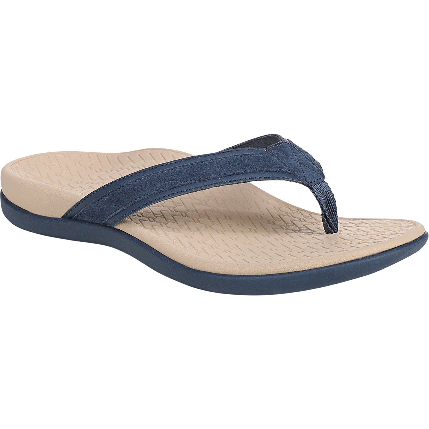 Vionic Tide 20 Women's Thong Sandals Dark Denim