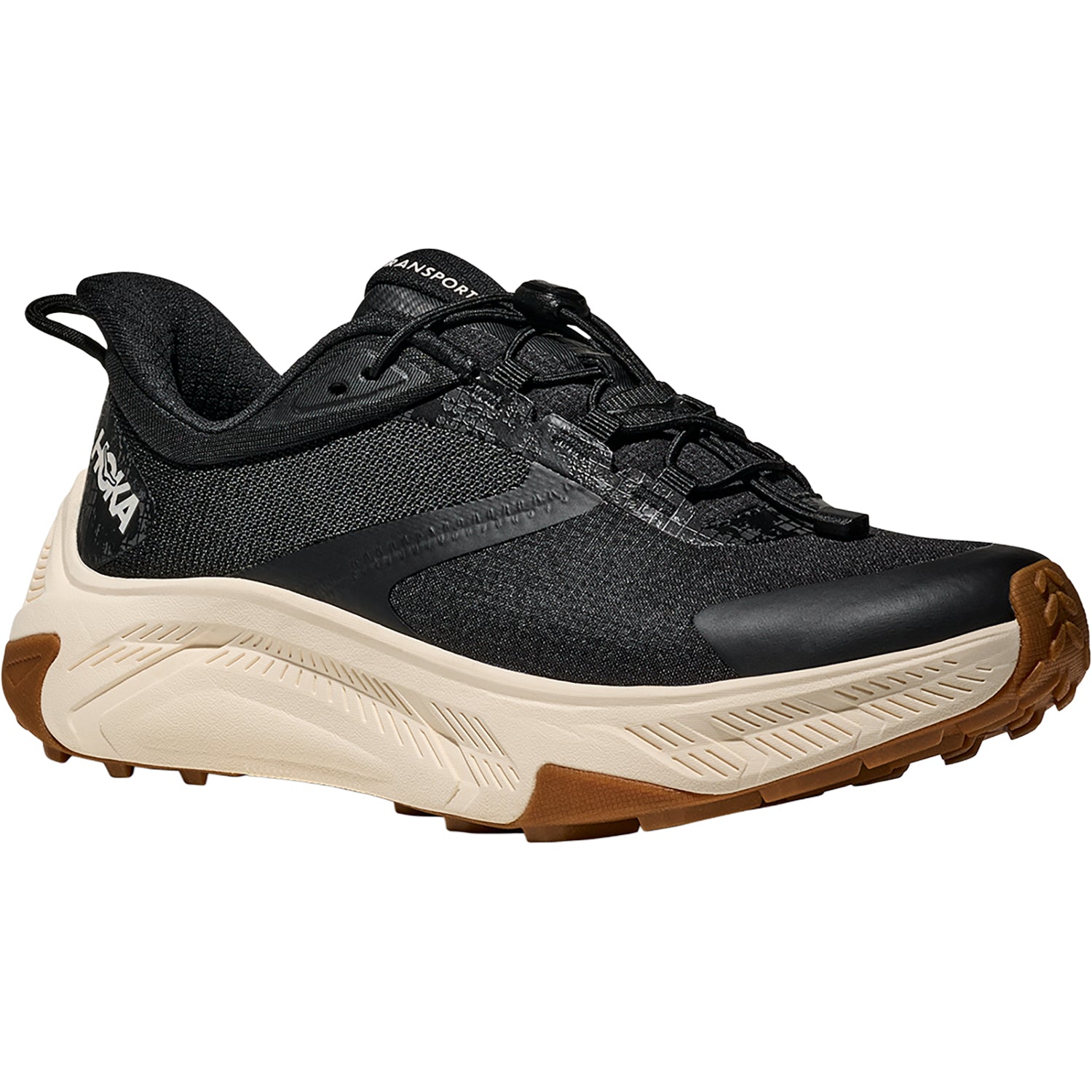 Hoka Transport 2 (Neutral Support) Women's Athletic Shoes Black/Alabaster