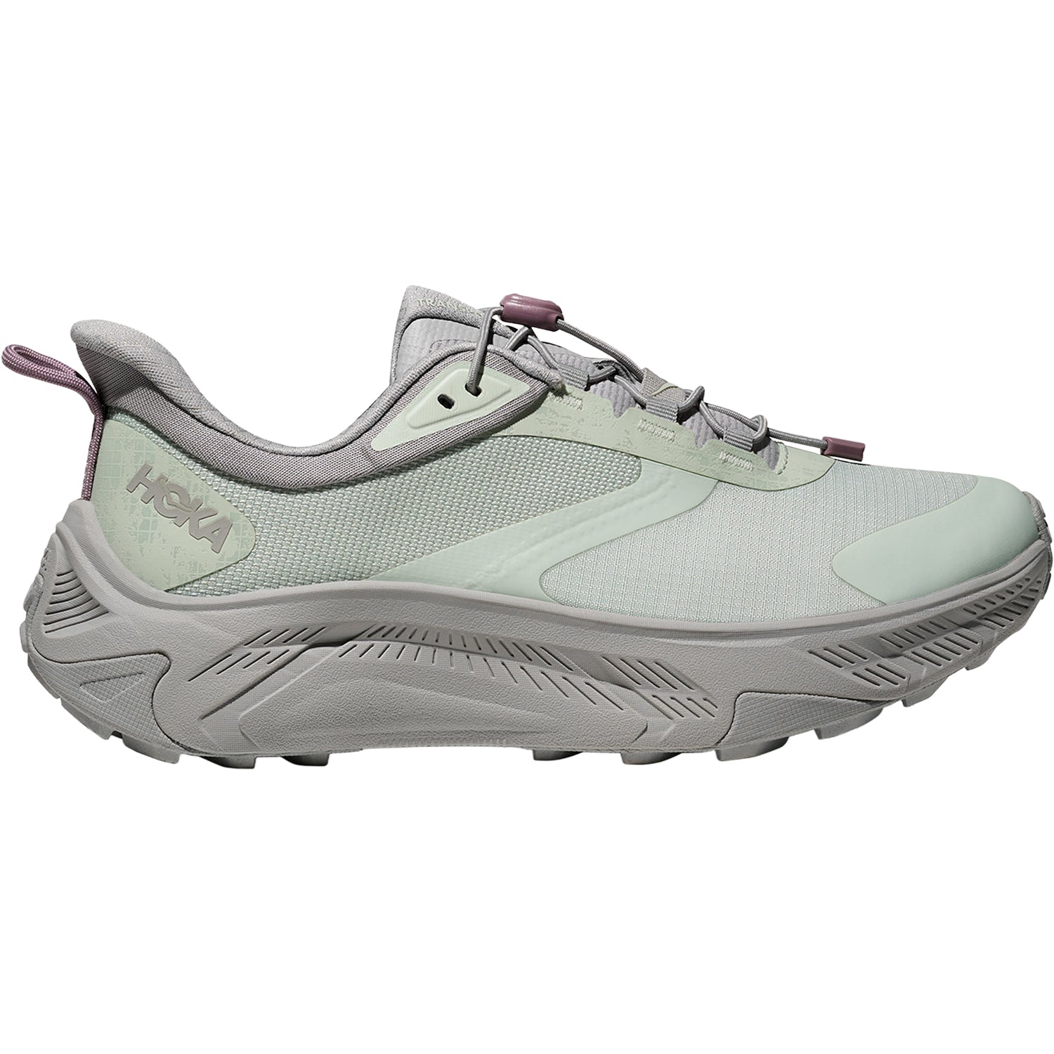 Hoka Transport 2 (Neutral Support) Women's Athletic Shoes Trail Shoes Stardust/Sea Glass
