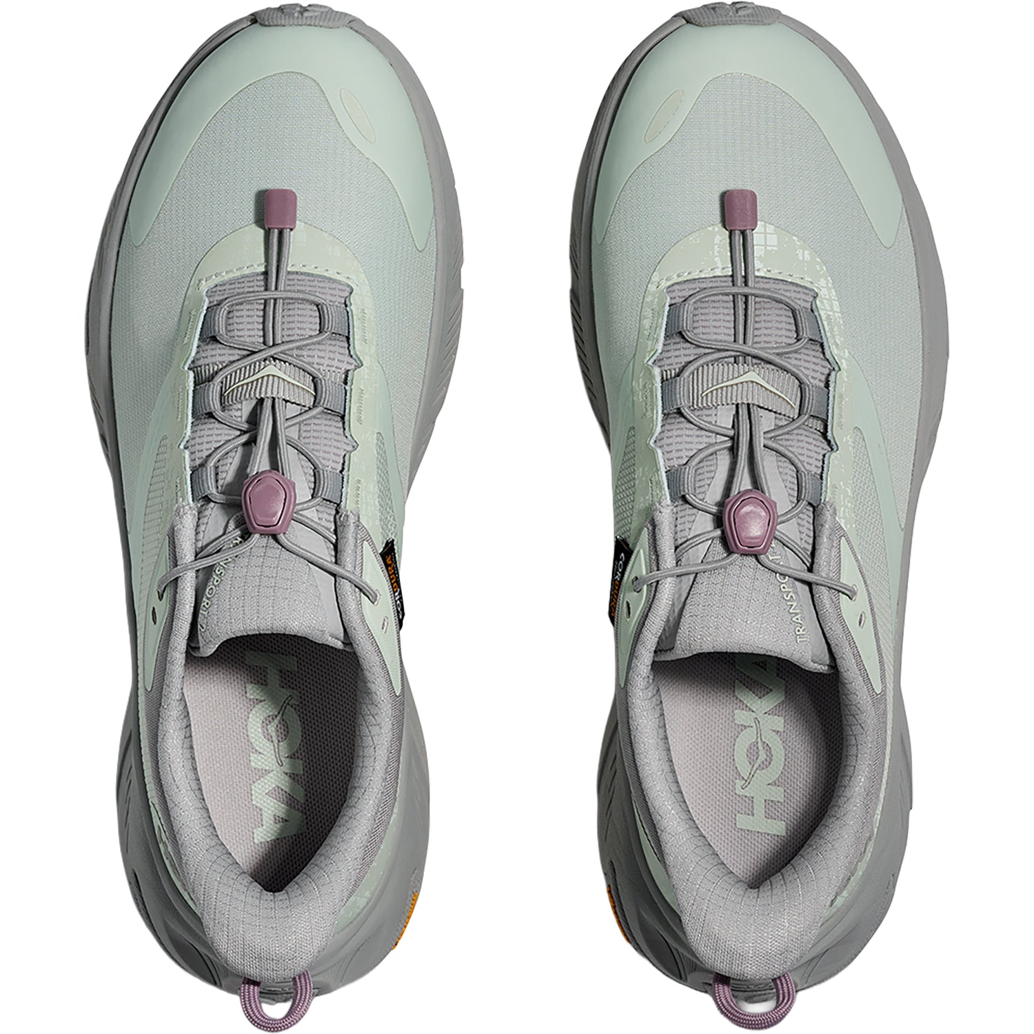 Hoka Transport 2 (Neutral Support) Women's Athletic Shoes Trail Shoes Stardust/Sea Glass