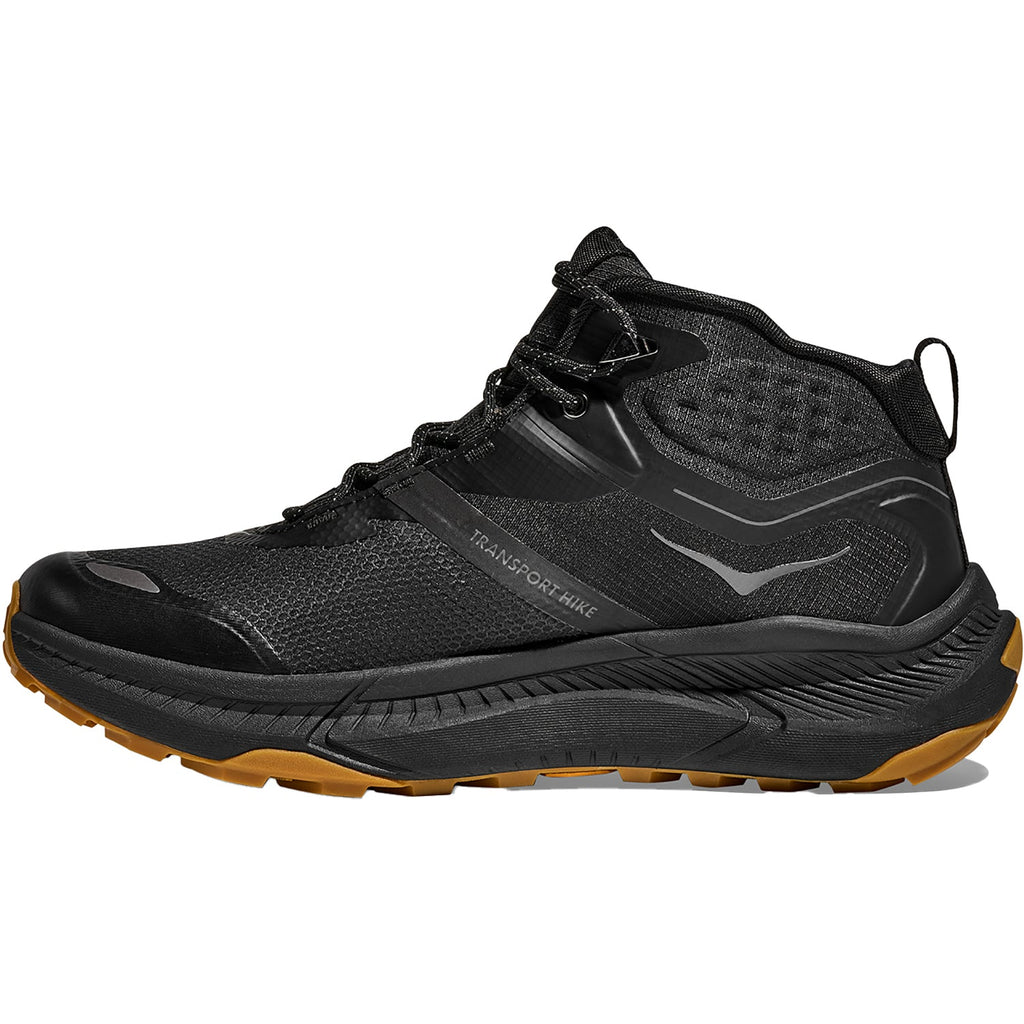 Hoka Transport Hike GTX Men's Athletic Shoes Black/Black