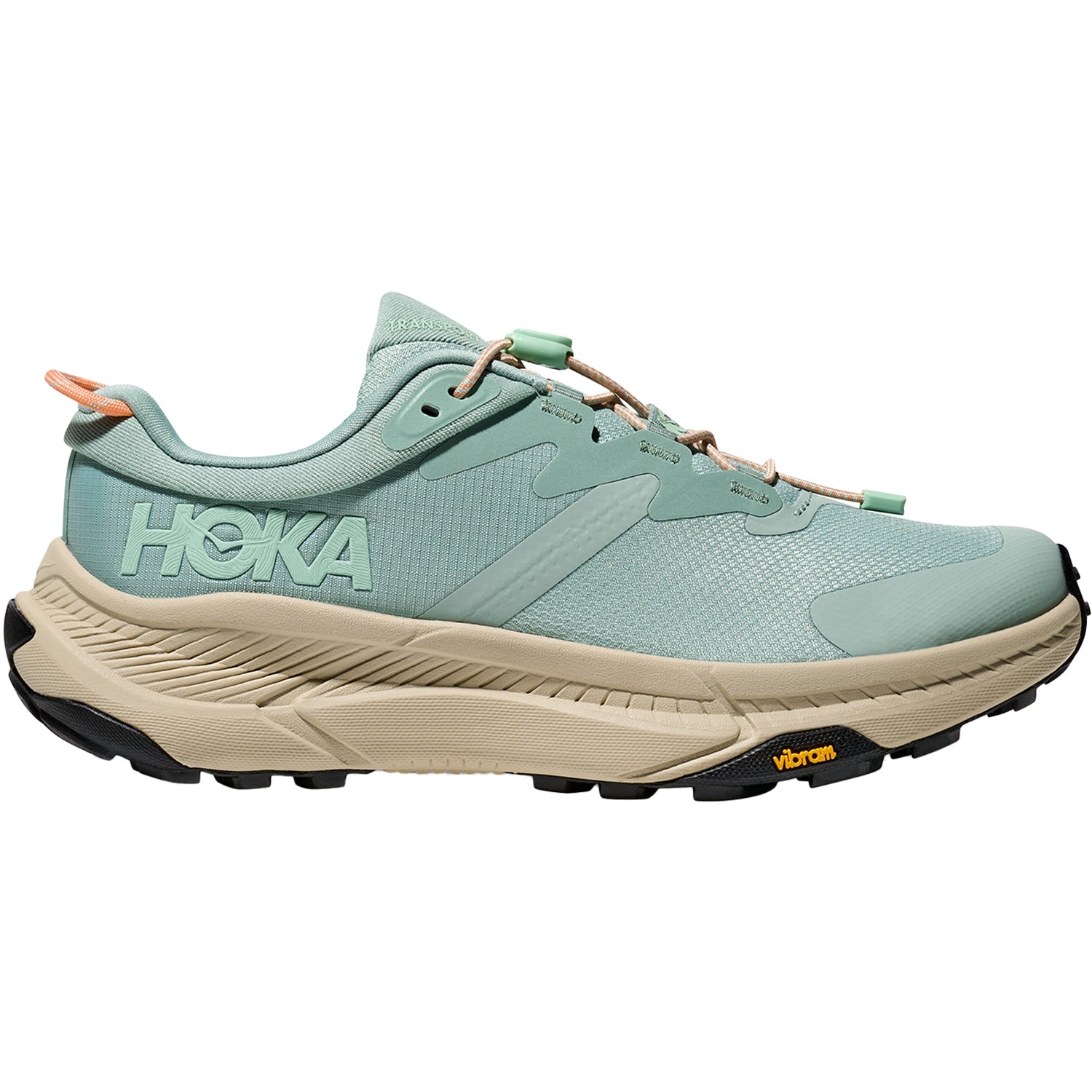 Hoka Transport Women's Athletic Shoes Jade/Oyster Mushroom