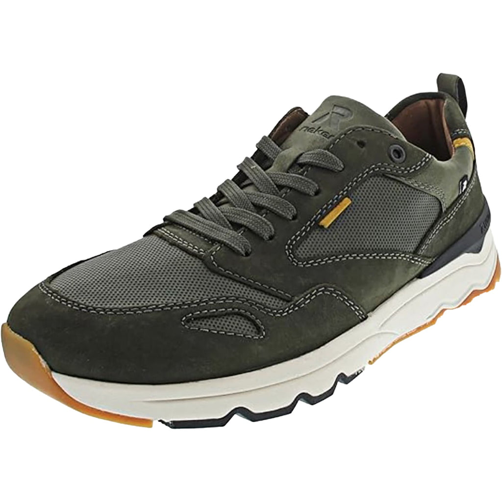 Rieker U0903-54 Zed 03 Men's Lace Up Shoes Moor/Moor/Honig/Liang