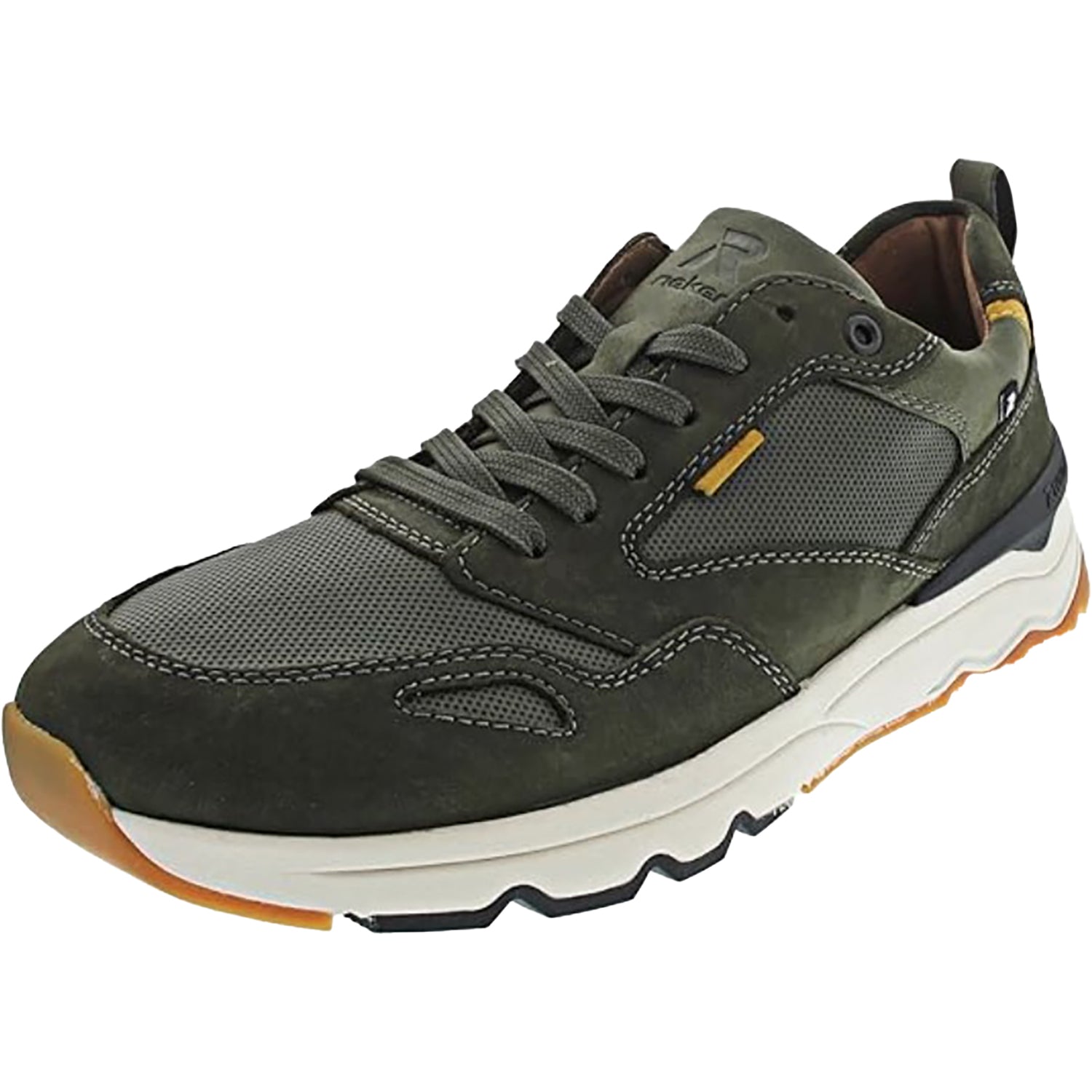 Rieker U0903-54 Zed 03 Men's Lace Up Shoes Moor/Moor/Honig/Liang