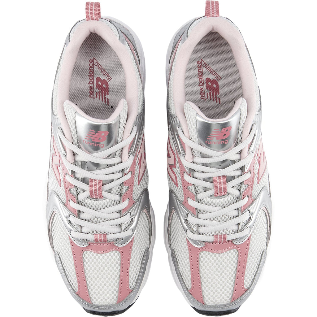 New Balance 530 (Neutral Support) Unisex Athletic Shoes Silver Metallic/Rosewood