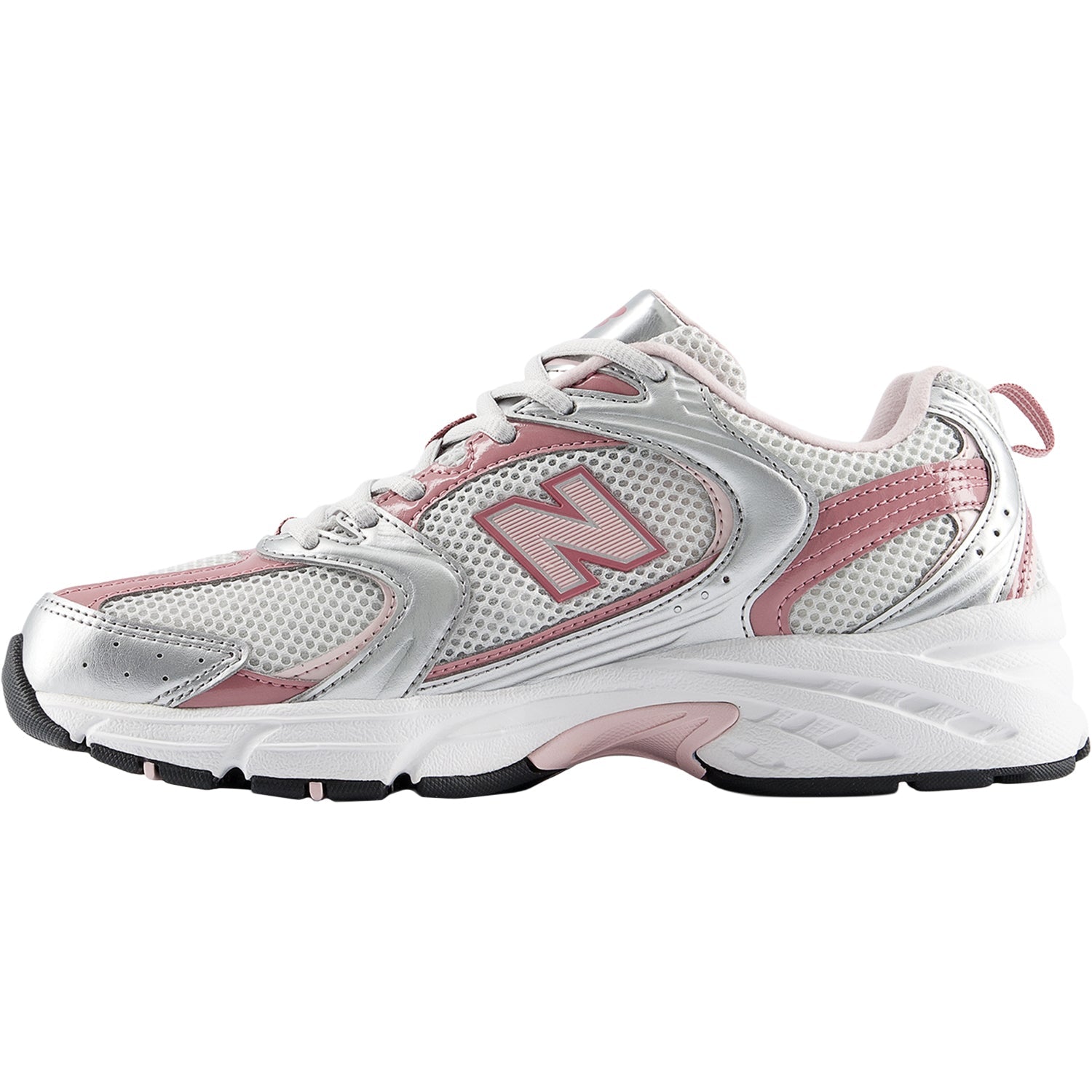New Balance 530 (Neutral Support) Unisex Athletic Shoes Silver Metallic/Rosewood