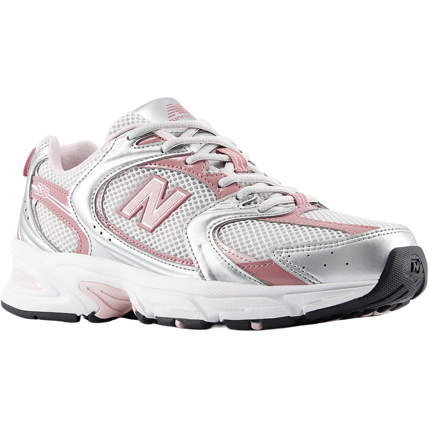 New Balance 530 (Neutral Support) Unisex Athletic Shoes Silver Metallic/Rosewood