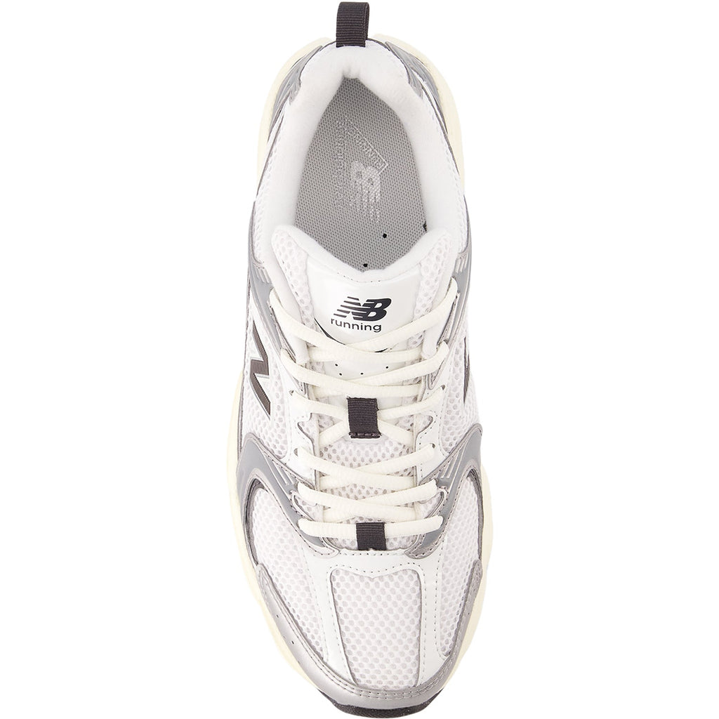 New Balance U530ESA Unisex Athletic Shoes Silver Metallic