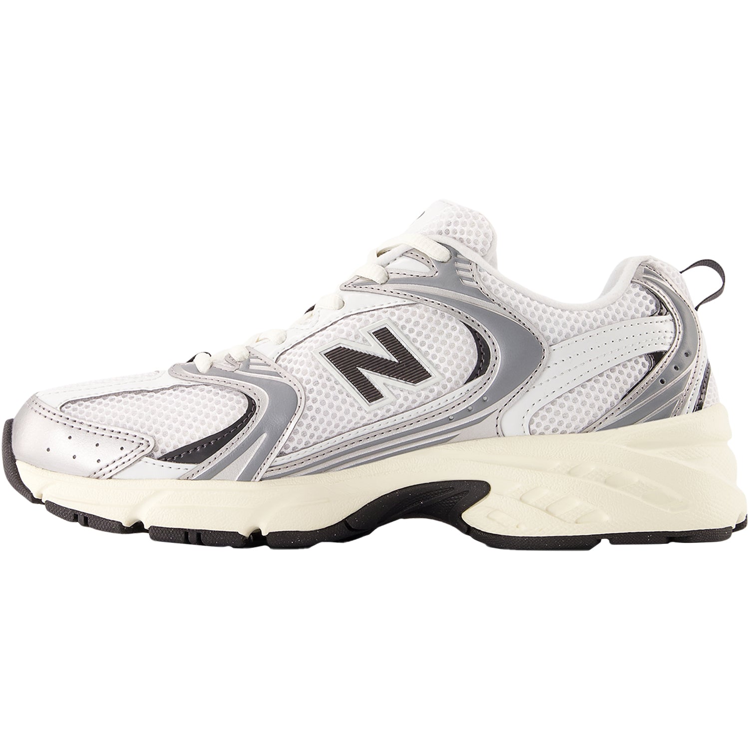 New Balance U530ESA Unisex Athletic Shoes Silver Metallic