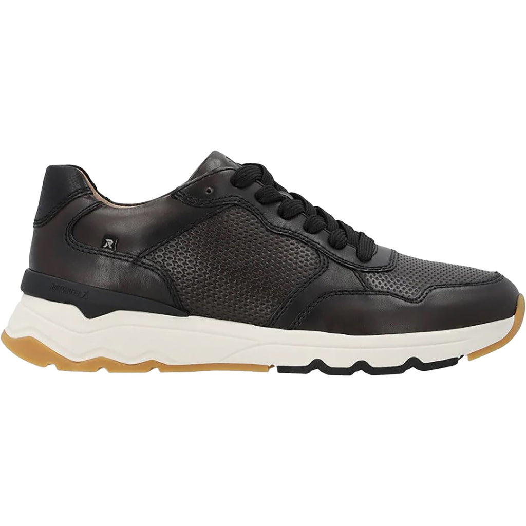 Rieker U0900-00 Zed 00 Men's Sporty Lace Up Shoes Vapor/Schwarz