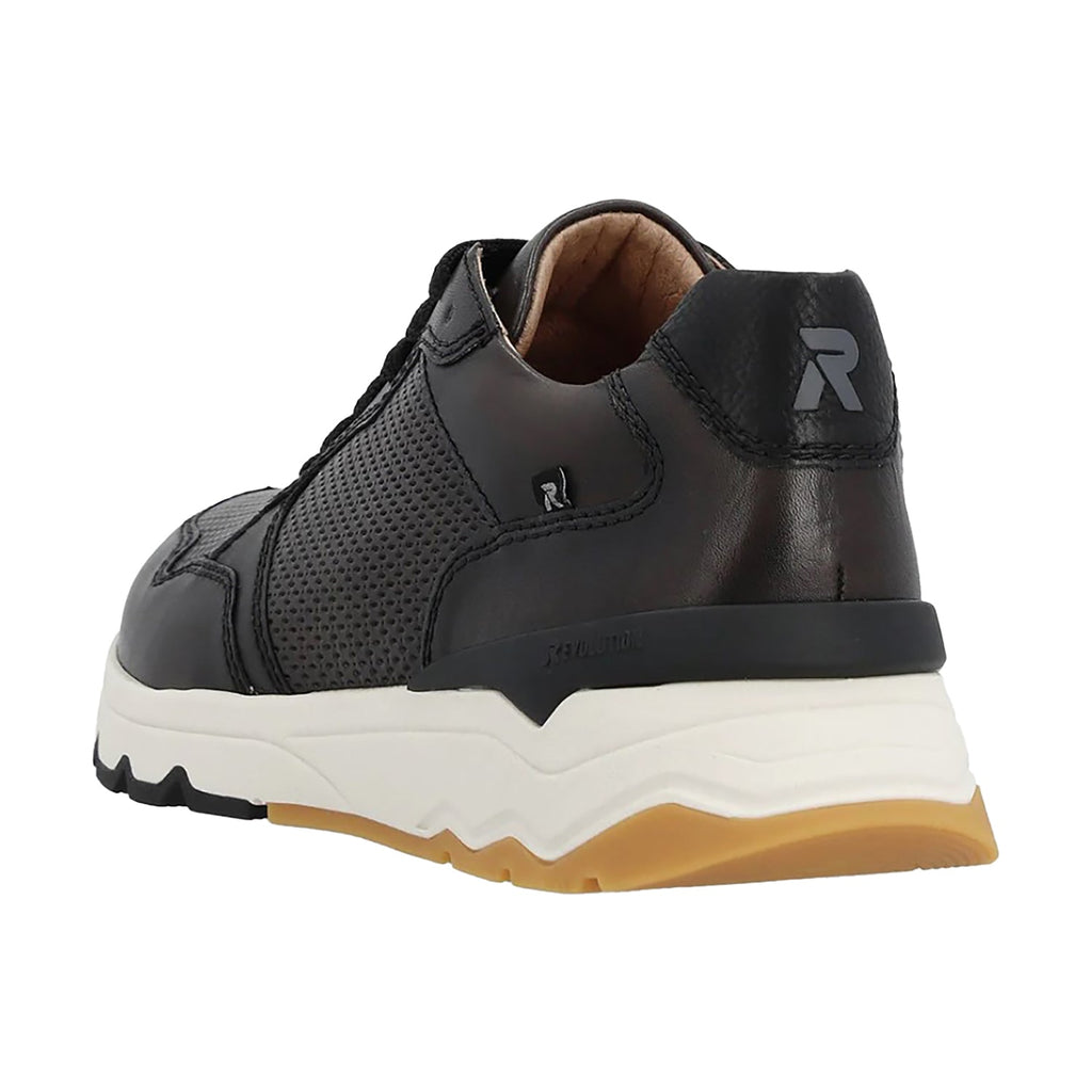 Rieker U0900-00 Zed 00 Men's Sporty Lace Up Shoes Vapor/Schwarz