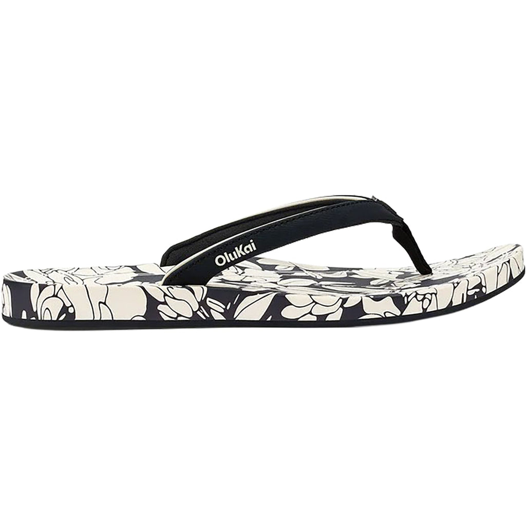 OluKai Uiki Women's Sandals Thong Sandals Lava Rock/Pai