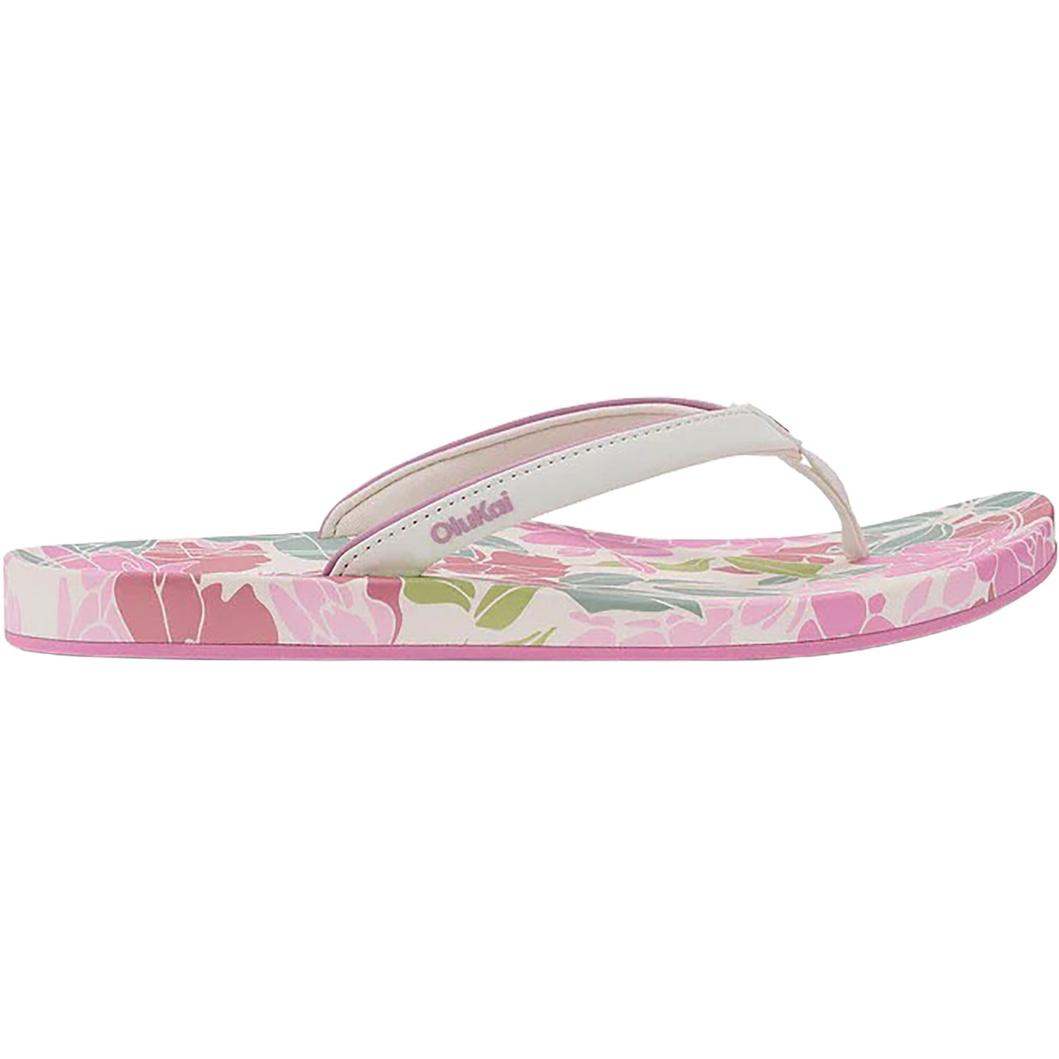 OluKai Uiki Women's Sandals Thong Sandals White Sand/Pai