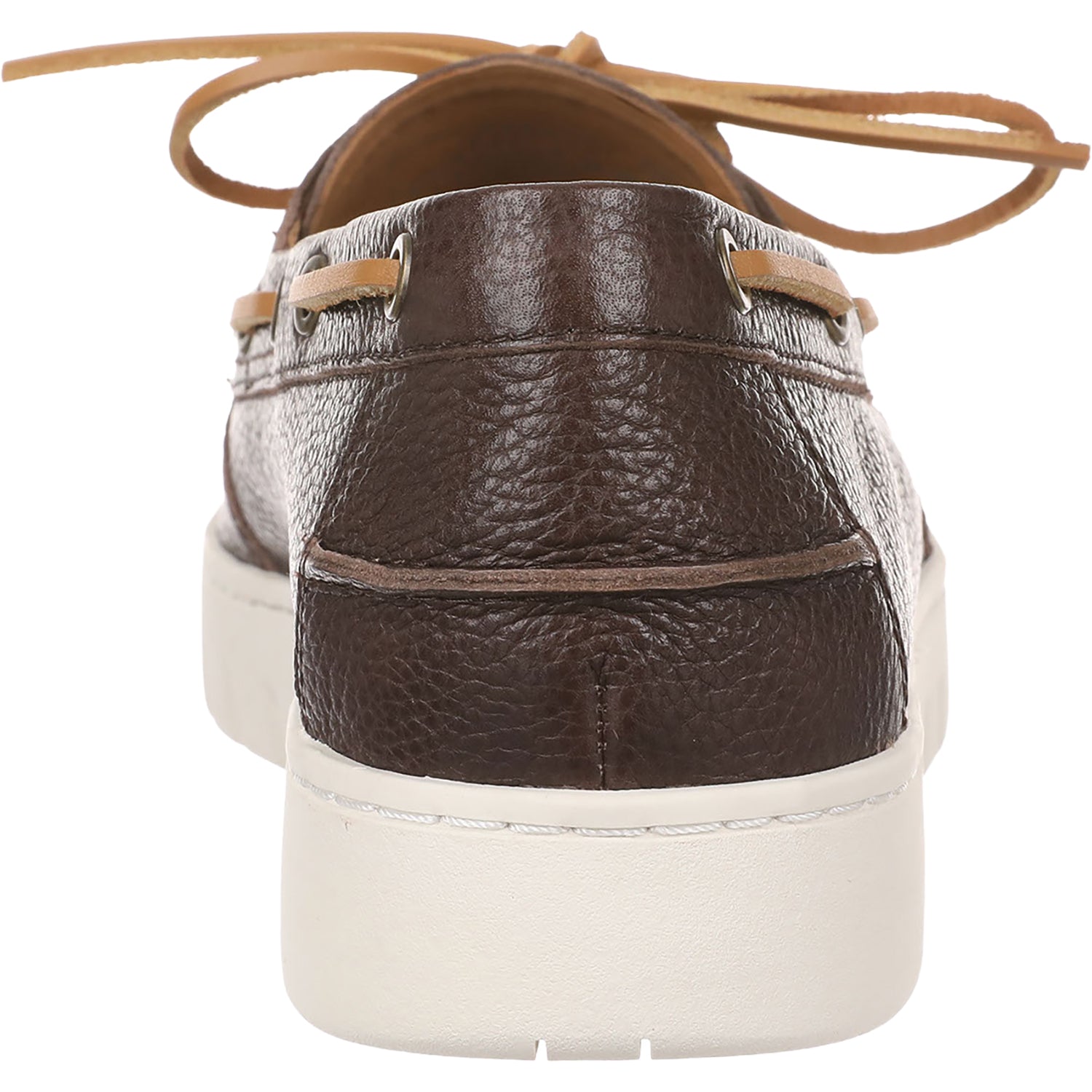 Vionic Uptown Boat Men's Slip Ons Chocolate Ganache